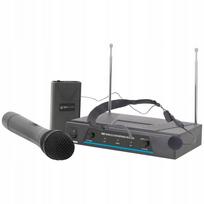 Belaidžių mikrofonų rinkinys QTX VHN2, 2 kanalai, 174,1 / 175,0 MHz