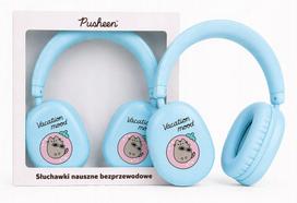 Belaidės ausinės Pusheen Bluetooth 5.3, mėlynos, USB-C