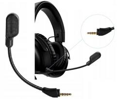 Mikrofonas ausinėms HYPERX Cloud III, laidinis ir belaidis, su LED