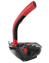 Mikrofonas su stovu RED, žaidimams ir balsui