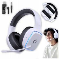 Belaidės žaidimų ausinės su mikrofonu, 7.1, tinka PC, PS4, PS5