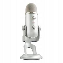 Mikrofonas Logitech Blue Yeti USB, sidabrinis