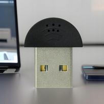Mini USB mikrofonas, kompaktiškas stalinis mikrofonas kompiuteriui, tinkamas konferencijoms ir įrašymui