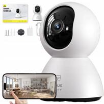IP vaizdo kamera 3K, WiFi, 5G, kūdikių stebėjimui su dirbtiniu intelektu ir verkimo atpažinimu