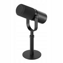 Studijinis laidinis mikrofonas USB/XLR, juodas