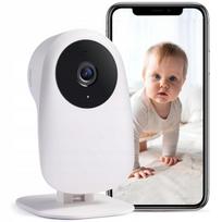 Vaizdo kūdikio stebėjimo kamera Wi-Fi, 1080p Full HD, su racija ir naktiniu matymu