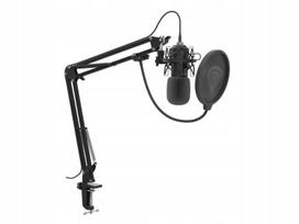 Studijinis mikrofonas GENESIS Radium 400 G2 su USB stovu, juodas
