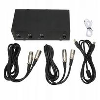 USB DC maitinimo šaltinis 48V „Phantom“, XLR kabelis, 5V