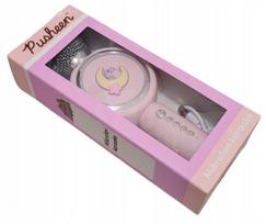 Karaokės mikrofonas vaikams Pusheen, Bluetooth 5.1, 5W, USB-C, MP3