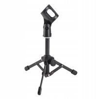 Sulankstomas mini mikrofono stovas su 64 cm stovu