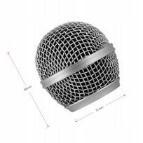 Mikrofono tinklelis Shure SM58, 58S, 58LC, Beta58, 31x48 mm