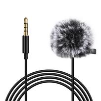Lavalier mikrofonas PULUZ PU424, 1,5 m, 3,5 mm jungtis