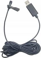 USB atlapo mikrofonas su segtuku Sharplace, pritaikytas telefonui