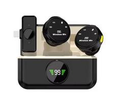 Belaidžių mikrofonų rinkinys iPhone, mini mikrofonas Q8