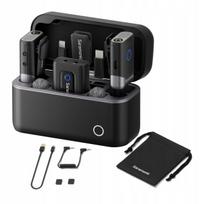 Belaidis mikrofonas SARAMONIC MIX, USB-C, Lightning, 2,4 GHz, telefonams