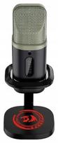 USB mikrofonas Redragon GM305 Echowave, USB-C, juodas, blizgus