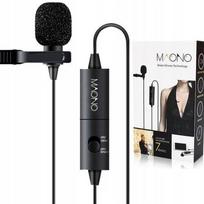 Lavalier mikrofonas MAONO AU100, 6 m, su LR44 baterija
