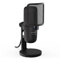 USB mikrofonas KRUX Emote 2000S, 2 režimai, su pop filtru, 3,5 mm minijungtis