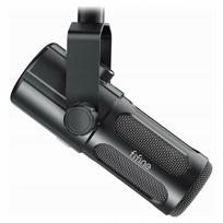 Studijinis dinaminius mikrofonas Fifine Tank6, USB/XLR, juodas