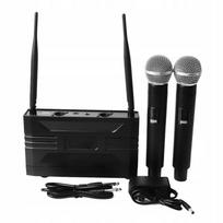 Belaidė UHF karaoke mikrofonų sistema su YA mikrofonu