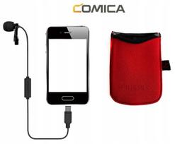 Lavalier mikrofonas COMICA CVM-V01SP, 2,5 m, išmaniesiems telefonams