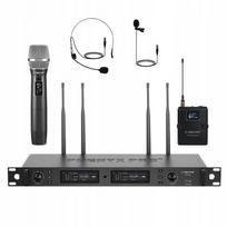 Belaidžių mikrofonų sistema PHENYX PRO PTU-2U-1H1B, dviguba