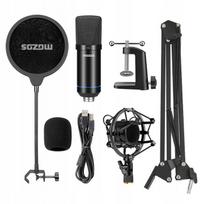 Mikrofono rinkinys MKIT-700PROv2 su USB, pop filtru ir stovu streamer'iui