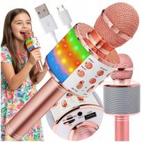 Belaidis mikrofonas vaikams su Bluetooth ir USB garsiakalbiu