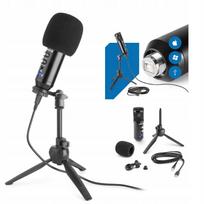 USB mikrofonas kompiuteriui su YT STREAM stovu