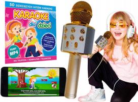 Belaidis Bluetooth mikrofonas su karaoke garsiakalbiu
