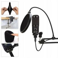 Mikrofonas su stovu Gelid VOCE, USB, su pop filtru, ST-VOCE-02