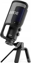 USB mikrofonas RØDE NT-USB+, juodas, 33x15.4x14.5 cm