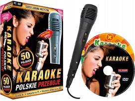 Karaokės rinkinys POLISH HITS 2025 su DVD, MP4 ir mikrofonu