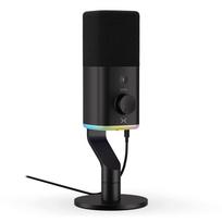 Dinaminis mikrofonas Krux Qube XLR/USB su garso reguliavimu ir nutildymu
