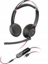 Laidinės ausinės POLY Blackwire C5220 su USB-C jungtimi