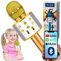 Belaidis Bluetooth karaoke mikrofonas–kolonėlė vaikams, puiki dovana