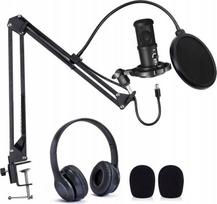 Mikrofono ir ausinių rinkinys EasyPix MyStudio Podcast