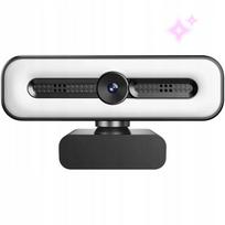 USB vaizdo kamera 1080P, 120° platus kampas, privatumo dangtelis, skirta kompiuteriui ir nešiojamajam kompiuteriui