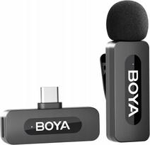 Belaidis USB-C mikrofonas BOYA BY-V10 su triukšmo slopinimu