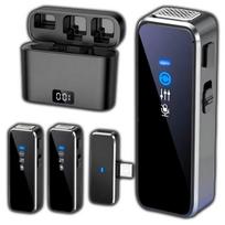 Mikrofonas vlogeriams, su USB-C ir Bluetooth, tinka telefonui ir planšetei