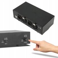 Fantominių mikrofonų maitinimo šaltinis 48V su XLR ir USB jungtimis, tinka 2 mikrofonams