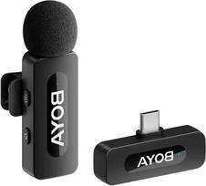 Lavalier tipo mikrofonas BOYA BY-Y
