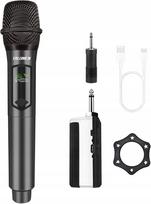 Belaidis mikrofonas TALOMEN K60, 2,4 GHz, karaoke ir studijai