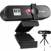Internetinė kamera Full HD 1K su mikrofonu, USB kompiuteriui