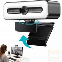 Internetinė kamera su mikrofonu, USB-A jungtimi, 1080p 30fps