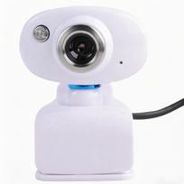 Internetinė kamera su pasukama ašimi, reguliuojamu židinio nuotoliu ir mikrofonu, mėlyna