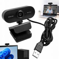 USB internetinė kamera su mikrofonu, Full HD, skirta nešiojamam kompiuteriui