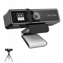Internetinė kamera 4K, su mikrofonu, USB, be vairuotojo, skirta nešiojamam kompiuteriui
