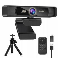 Interneto kamera Spedal 4K Ultra HD, 8 MP, su mikrofonu ir stovu