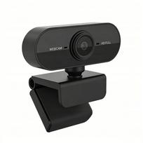 USB internetinė kamera su mikrofonu ir LED pašvietimu, Full HD
